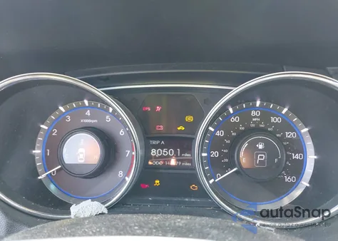 2013 Hyundai Sonata Se из США, поврежденный, VIN 5NPEC4AC2DH779469